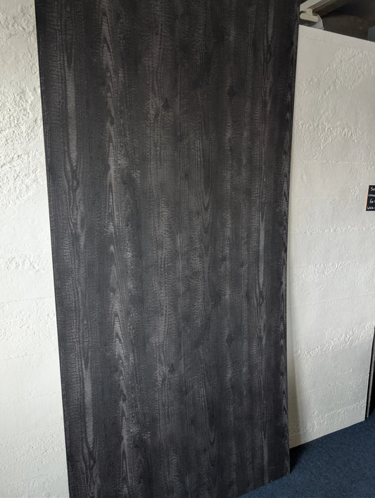 Bamboo burnt wood - fabric art
